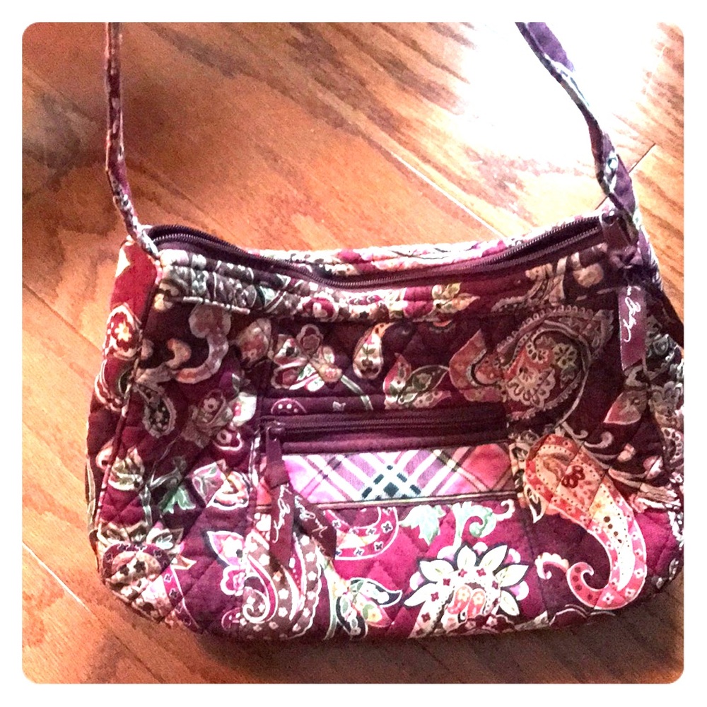 Maroon Vera Bradley Purse
